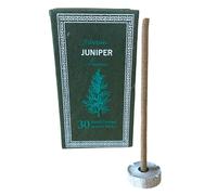 Ancient Wisdom Kit Sughandit Dhoop de l'Himalaya - Kit cadeau tibétain - 100 % naturel - 30 barres dans une boîte avec porte-encens (genévrier)