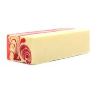 Ancient Wisdom Pain de Savon Artisanal 1,2Kg - Fraise- Vendu par 1