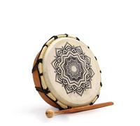 Ancient Wisdom Tambour chamanique Mandala avec bâtons - 20 cm- Vendu par 1