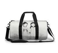 Ancient Woman Sac de sport pour homme et femme avec compartiment à chaussures, poche humide, style 30, 45 cm/22,9 cm/22,9 cm, Style 30, 17.7in/9in/9in