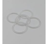 ANCIENTIMPEX Lot de 10 bagues d'étanchéité en silicone pour bouchon de bouteille en cuivre - Anti-fuite - Qualité alimentaire - Joint de couvercle de bouteille d'eau durable