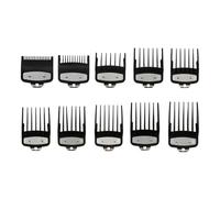 ANCLLO 10 PCS Guide de Tondeuse à Cheveux Peignes Tondeuse à Cheveux Limite Peigne Guide de Coupe de Cheveux Remplacer Peigne Compatible avec De Nombreuses Tondeuses Wahl Clippers, 10 Tailles