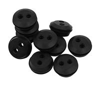 ANCLLO 10 Pcs Joint de Tuyau de Carburant Bouchon de Tuyau de Carburant 2 Trous Passe de Tuyau à Travers Le Passe de Tuyau Réservoir Débroussailleuse Accessoires pour Tondeuse Tron?onneuse