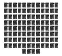 ANCLLO 100 pièces enveloppes de barrière dentaire, accessoire de sac de protection dentaire numérique de taille de rayon X pour plaque de phosphore numérique dentaire