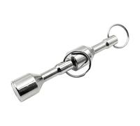 ANCLLO 2 pièces Porte-clés magnétiques, aimants de Poche pour Sac à Main avec néodyme de Terre Rare magnétique Puissant, Or, Argent, Bijoux, Aimant de Test de métaux, Outil magnétique Pratique