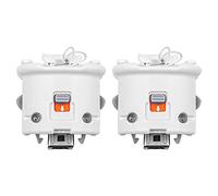 ANCLLO 2PCS Motion Plus Adaptateur Accélérateur Poignée Capteur Adaptateur Externe pour Wii Télécommande