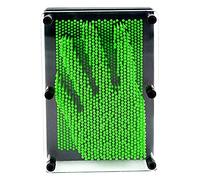 ANCLLO 3D Pin Art Sculpture Pin Impression Main Moule Nouveauté Cadeaux (Vert)