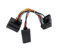 ANCLLO Adaptateur de Musique Radio Audio de Voiture AUX in Adaptateur Audio Bluetooth Harnais auxiliaire pour Fo-RD Mondeo 2005-6000 CD