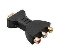 ANCLLO Adaptateur HDMI vers AV Adaptateur HDMI vers 3RGA HDMI mâle vers RCA Femelle 1080P HDMI vers RGB pour convertisseur de Composants RCA