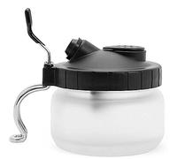 ANCLLO Airbrush Deluxe Pot de nettoyage 3 en 1 avec support pour nettoyer l'aérographe Peut contenir des filtres de palette de couleurs