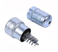 ANCLLO Brosse de nettoyage de fil de kit Brosse métallique pour nettoyage des bornes et pôles de batteries, outil de nettoyage à la main de brosse de saleté et de corrosion