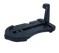 ANCLLO Car Multi-Functional Latch Door Step Glass Breaker Marteau de sécurité, accès facile au toit compact et pliable-noir