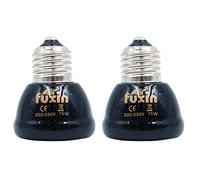 ANCLLO E27 Ampoule Infrarouge lointain en céramique Lampe de Chauffage pour Animaux de Compagnie pour lézard Fruits araignée Reptile boîte Ampoules Plus Chaudes (25W)