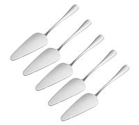 ANCLLO Ensemble de 5 Pelles à Gâteaux en Acier Inoxydable Pelles à Gâteaux en Acier Inoxydable Poli Pelle à Pizza dentelée en Acier Inoxydable pour Cuisine, Fêtes Quotidiennes, Mariages Restaurants