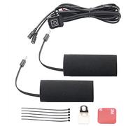 ANCLLO Gants de poignée chauffante pour moto 12V Alimentation USB trois vitesses avec interrupteur Poignée de chauffage de véhicule électrique (chauffage USB)