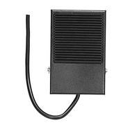 ANCLLO Interrupteur à pédale, interrupteur à pied robuste, pédale antidérapante, interrupteur à pied pour pédale, contrôle de machine à bois, contrôle momentané à 3 fils NO/NC