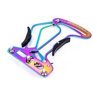 ANCLLO Jauge de Tension de vélo en Alliage d'aluminium, jauge de vérification de Rayons de Jante de Roue Jauge de Tension de Rayon de vélo Portable pour Rayons Ronds et Rayons Plats-coloré
