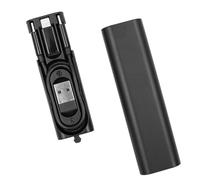 ANCLLO Kit d'adaptateur USB Multifonction avec câble USB-C + convertisseur de câble de Type A + Micro USB, boîte de Stockage de Transfert de données pour Le Chargement de Voyage