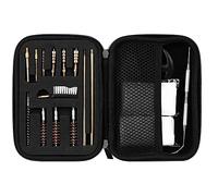 ANCLLO Kit de Nettoyage de Pistolet Compact pour .22.357.38, 9 mm. Kit de Nettoyage Universel de Nettoyage de Canon de Fusil de Chasse de Calibre 45
