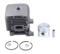 ANCLLO Kit piston de cylindre de 34 mm avec bougie d'allumage pour ventilateur FS55 FS45 BR45 HL45 Tirmmer BG85 BG55 BG45 BG46 BG65 4140-020-1202