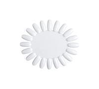 ANCLLO Lot de 10 rouleaux de vernis à ongles naturels - pour Femmes Dames Filles Nail Art, Pour salon de beauté