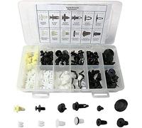 ANCLLO Lot de 146 clips de retenue pour Honda Toyota Mitsubishi et Suzuki avec étui de rangement en plastique