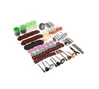 ANCLLO Lot de 161 outils rotatifs pour meuleuse électrique, meulage, polissage