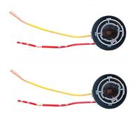ANCLLO Lot de 2 connecteurs de support d'ampoule de rechange pour feu stop arrière 382 BA15S P21W 1156