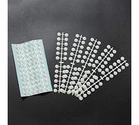 ANCLLO Lot de 240 Faux Ongles ovales, Présentoir de Couleur de Vernis à Ongles Maquillage Ongles Polonais, pour Pratique du Nail Art - Couleur Naturelle