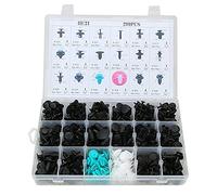 ANCLLO Lot de 299 clips de retenue pour Honda Toyota Mercedes BMW Subaru Nissan et Mazda avec étui de rangement en plastique