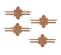 ANCLLO Lot de 4 silencieux de porte en silicone pour réduire le bruit du sommeil