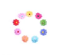 ANCLLO Lot de 48 mini pinces à cheveux pour petites filles Assortiment de couleurs aléatoires