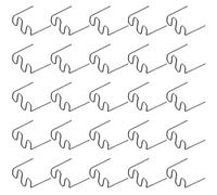 ANCLLO Lot de 500 tiges de soudage en plastique pour réparation d'agrafes à chaud 0,6 mm