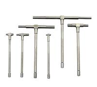 ANCLLO Lot de 6 jauges télescopiques de précision 8-150 mm pour trou intérieur en T