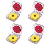 ANCLLO Lot de 8 bobines de Mousse de pêche pour Ligne de pêche, bobines de Mousse emballées dans Une boîte en Plastique, principalement utilisées pour Ranger Les Lignes de pêche et Les Accessoires