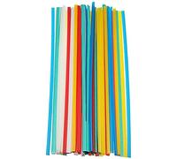 ANCLLO Matrisen Lot de 60 tiges de soudure en plastique PP/PVC/PPR pour réparation de pare-chocs en plastique, 24 cm (vert, bleu, jaune, rouge, blanc, noir, 10 pièces de chaque couleur)