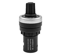 ANCLLO Potentiomètre LA42DWQ-22 10K ohm Convertisseur de fréquence IP65 VSD Résistance VFD Vitesse variable Potentiomètre rotatif,résistance d'inversion d'entraînement à vitesse variable rotatif 22mm