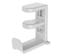 ANCLLO - Support de Casque sous Le Bureau, Support de Crochet pour Casque de Jeu PC avec Pince à Bras Rotatif réglable à 360 degrés