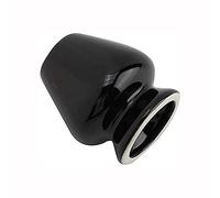 ANCLLO Support de fouet à matcha en céramique pour matcha en bambou pour accessoires de service à thé (noir)