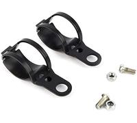 ANCLLO Support de serrage pour clignotant de moto, noir, 30-43 mm