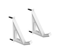 ANCLLO Support Mural Universel pour Tablettes, Claviers, Ordinateurs Portables, Liseuses, Fixation Adhésive Ou À Vis pour Appareils, Épaisseur 3 Cm, Blanc