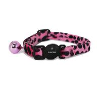 Ancol Acticat Collier en Velours à imprimé léopard pour Chat