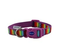 Ancol Collier réglable pour Chien Motif Arc-en-Ciel pour Tour de Cou 30-50 cm Taille 2-5