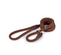 Ancol Deluxe Laisse en Nylon Marron 1,5 m x 12 mm