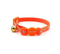 Ancol Haute visibilité de sécurité Collier pour Chaton, Orange Fluo