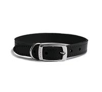 Ancol Heritage Collier pour Chien en Cuir Durable - Accessoire de Dressage pour Chiot - Raccord moulé sous Pression pour Plus de résistance et de Confort - 45-54 cm Taille 6