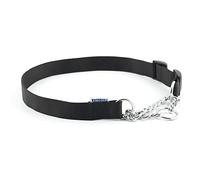 Ancol Heritage-Collier pour Chien en Nylon et chaîne de contrôle.