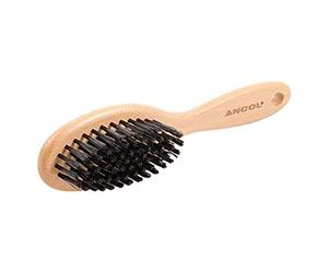 Ancol Heritage Wood Handle Soft Bristle Brush Small,