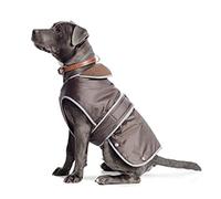 Ancol Muddy Paws Manteau de Protection Contre Les intempéries Chocolat Taille S/M (Longueur 35 cm, jusqu'à 56 cm de circonférence)