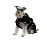 Ancol Muddy Paws Stormguard Manteau imperméable pour Chien avec Doublure en Polaire et Protection de Poitrine Sangles élastiques au Cou et aux Jambes Longueur 50 cm jusqu'à 79 cm de circonférence